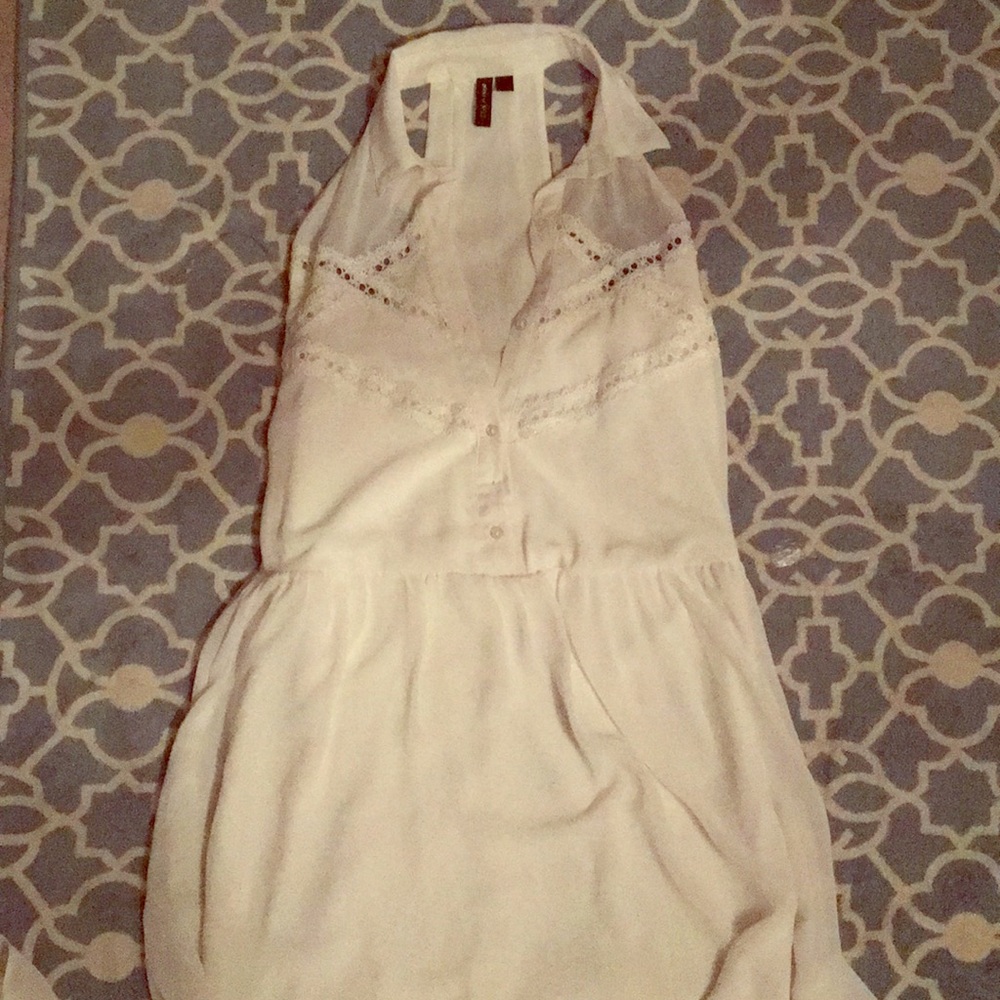 Beautiful white high low dress